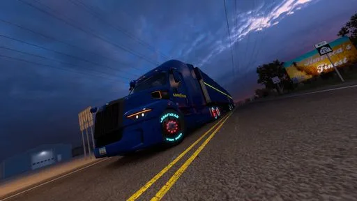 Screenshot 3. Вечерний Прогон - BlooDy-Truckers.Ru