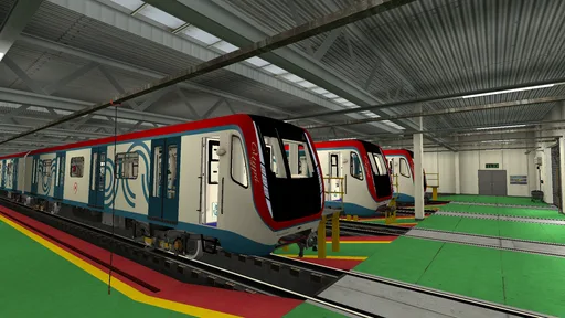 Screenshot 4. Жизнь в метро | Metrostroi